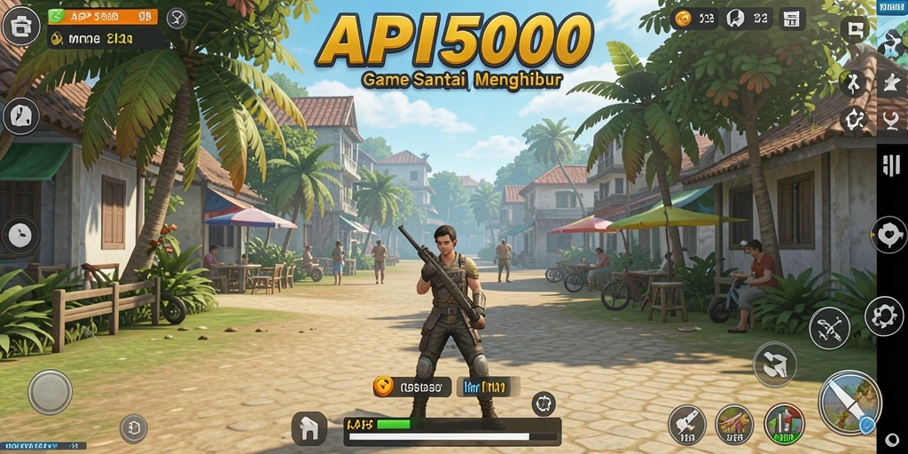 Gambaran gameplay seru dalam API5000 yang membuat ketagihan.