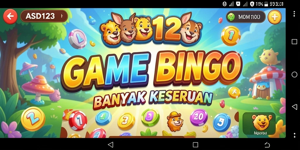 Tampilan gameplay seru di game Bingo ASD123 dengan interaksi pemain.