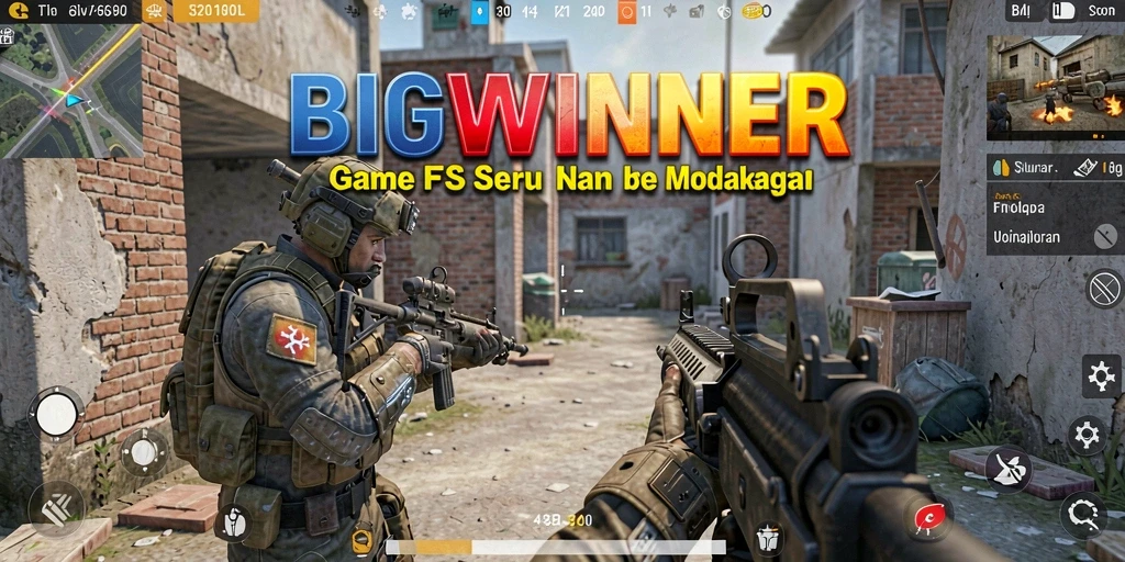Screenshot menampilkan aksi seru dalam gameplay BIGWINNER dengan grafis luar biasa.