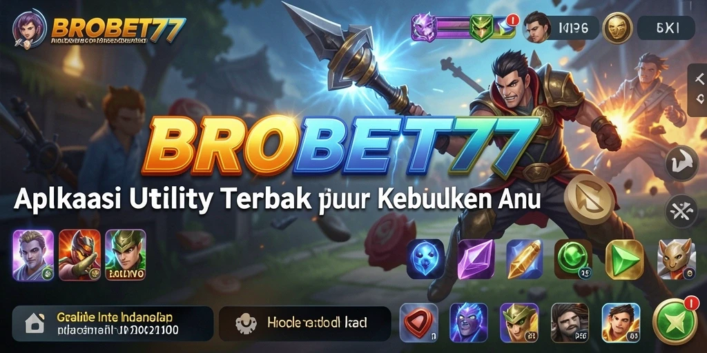 Tampilan antarmuka pengguna BROBET77 yang sederhana dan efisien.
