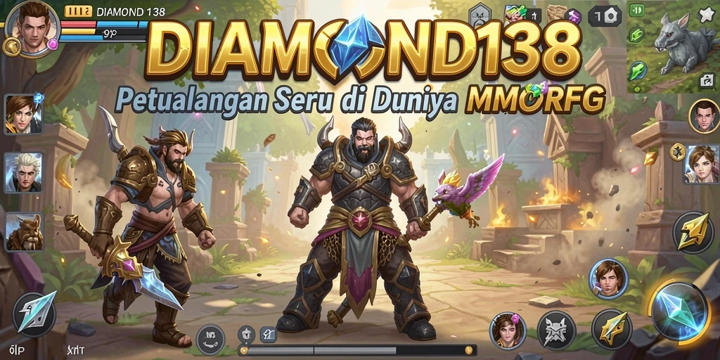 Screenshot gameplay menarik DIAMOND138 dengan aksi seru.