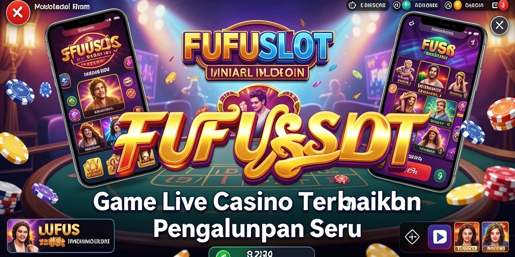 Tampilan gameplay seru FUFUSLOT di Live Casino yang interaktif.