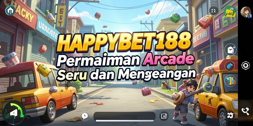 Screenshot gameplay seru dari game arcade HAPPYBET188.