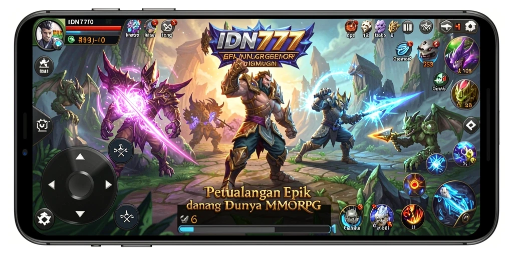Tampilan gameplay IDN777 yang mendebarkan dan imersif.