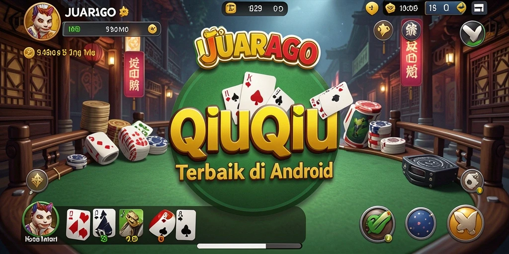 Tampilan gameplay JUARAGO yang menarik saat bermain QiuQiu.