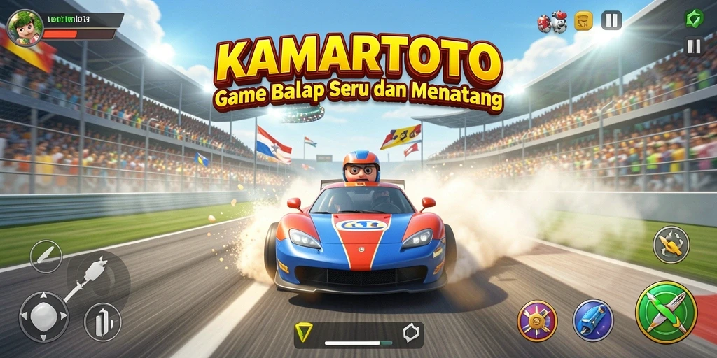 Tampilan gameplay KAMARTOTO yang mendebarkan dan realistis.