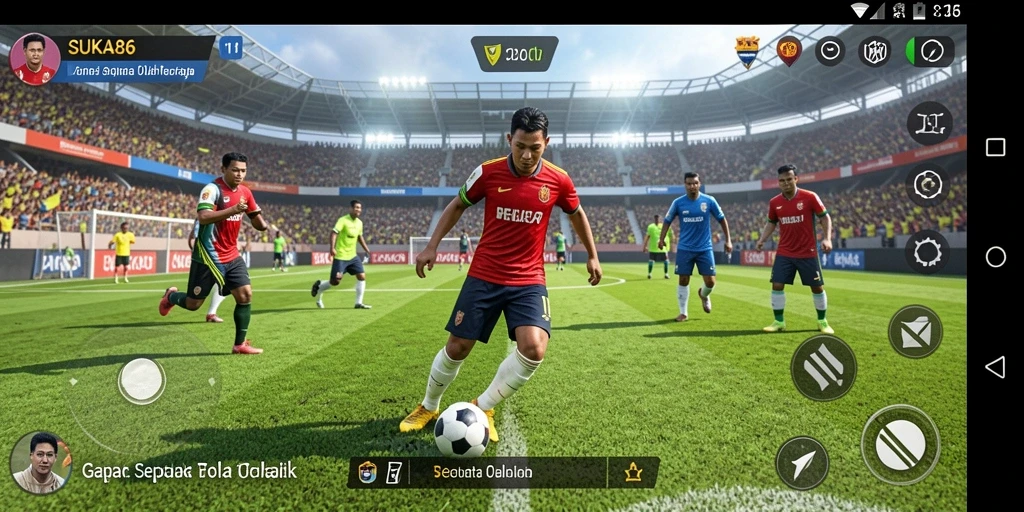 Tampilan gameplay yang seru dan kompetitif di SUKA86.