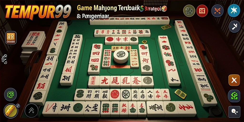 Tangkapan layar gameplay <strong>TEMPUR99</strong> yang menampilkan pengalaman seru bermain Mahjong.