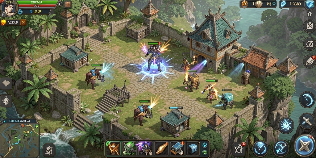 Tampilan gameplay menarik dan strategi seru di <strong>VISA89</strong>.